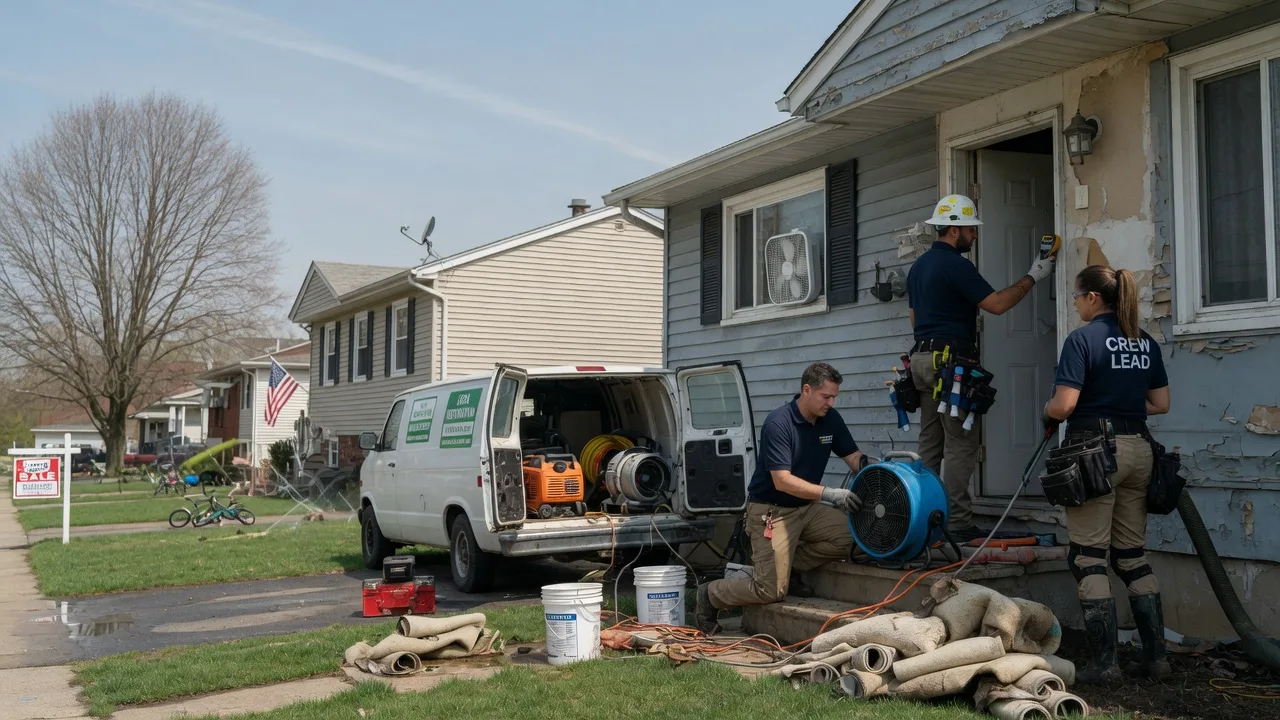 Flood Cleanup in Muscle Shoals, AL near me