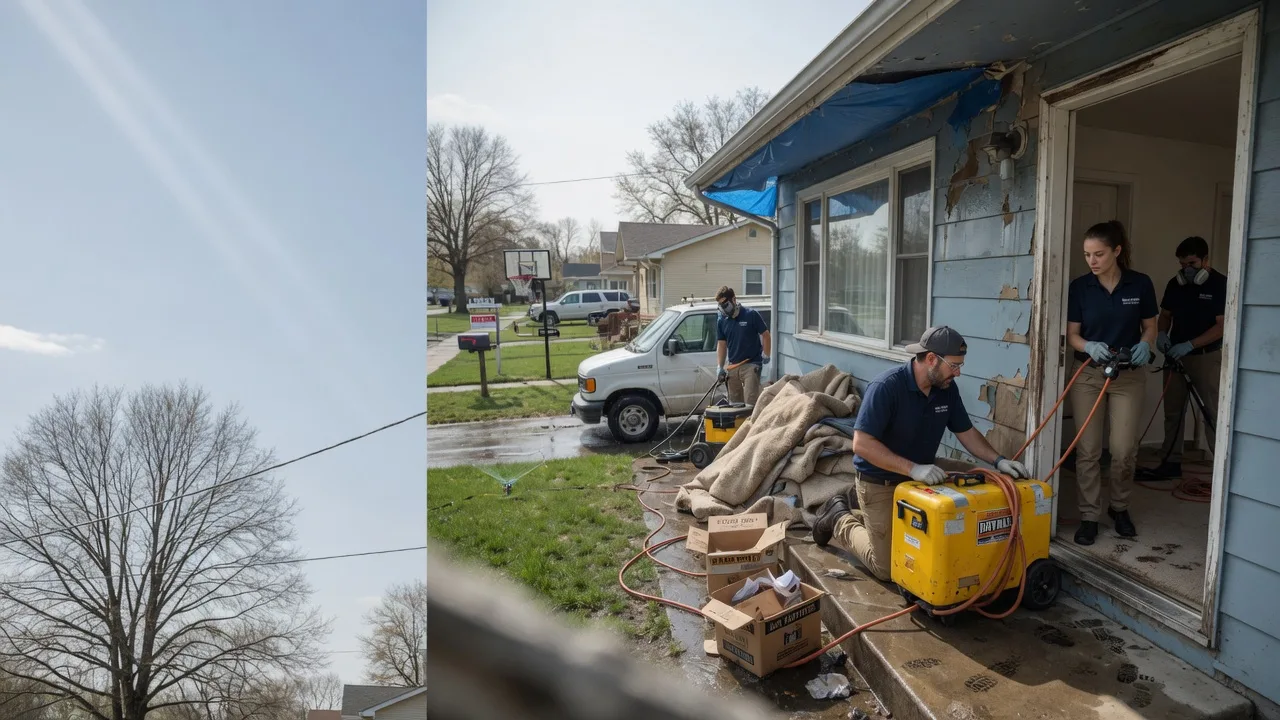 Basement Flood Cleanup in Muscle Shoals, AL near me
